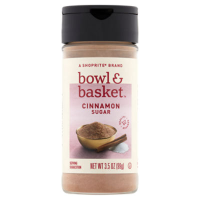 Bowl & Basket Cinnamon Sugar, 3.5 oz, 3.5 Ounce