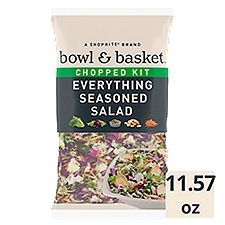 Bowl & Basket Chopped Everything Seasoned Salad Kit, 11.57 oz