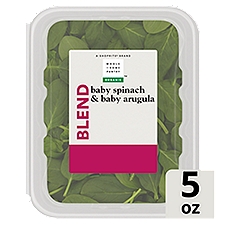 Wholesome Pantry Organic Blend Baby Spinach & Baby Arugula, 5 oz, 5 Ounce