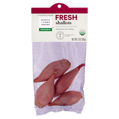 Wholesome Pantry Organic Fresh Shallots, 3 oz
