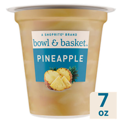 Bowl & Basket Pineapple Chunks in Pineapple Juice, 7 oz