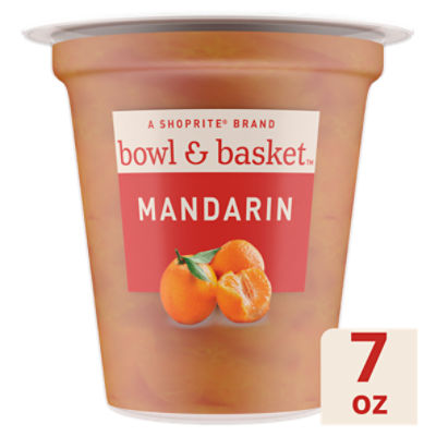 Bowl & Basket Mandarin Oranges in Extra Light Syrup, 7 oz