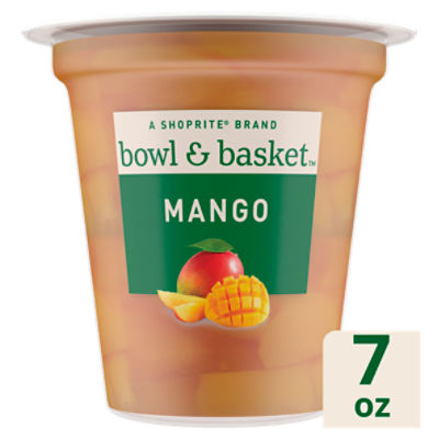 Bowl & Basket Mango Chunks in Light Syrup, 7 oz, 7 Ounce