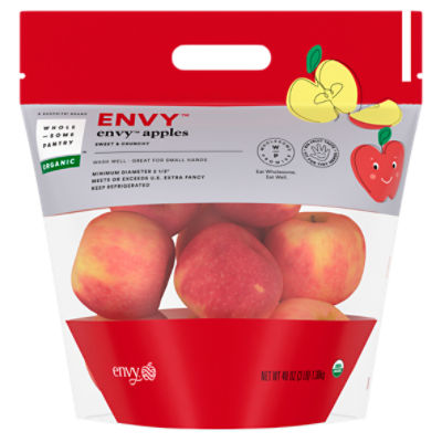 Wholesome Pantry Organic Envy Apples, 3 lb bag