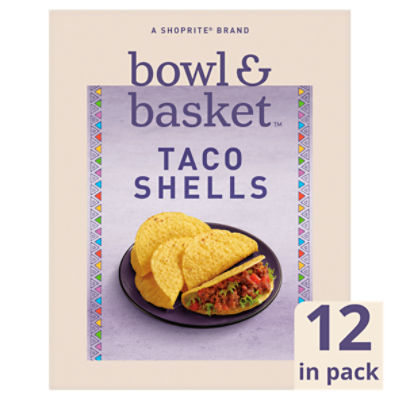 Bowl & Basket Taco Shells, 12 count, 4.8 oz