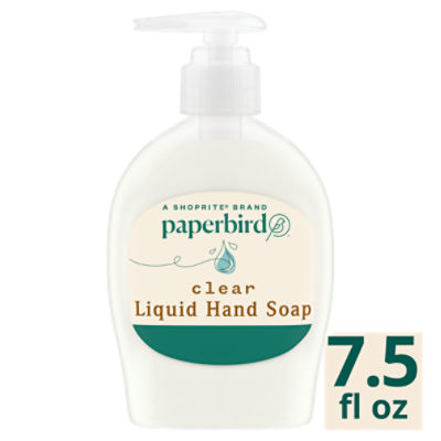 Paperbird Clear Liquid Hand Soap, 7.5 fl oz