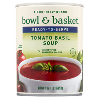 Bowl & Basket Tomato Basil Soup, 19 oz