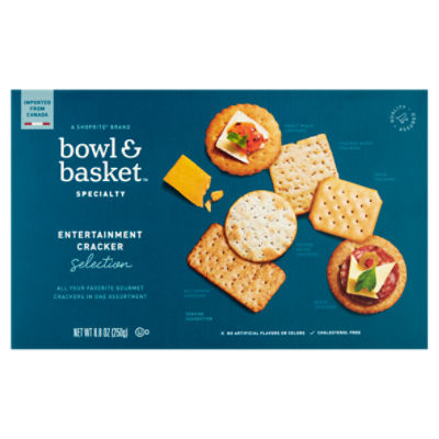 Bowl & Basket Specialty Entertainment Cracker Selection, 8.8 oz