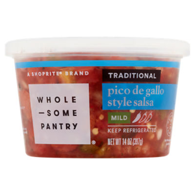 Wholesome Pantry Traditional Pico De Gallo Style Salsa, 14 oz