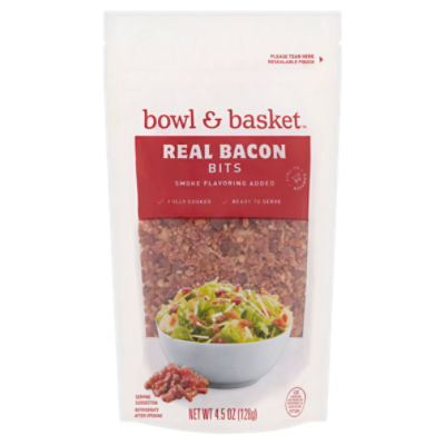 Bowl & Basket Real Bacon Bits, 4.5 oz