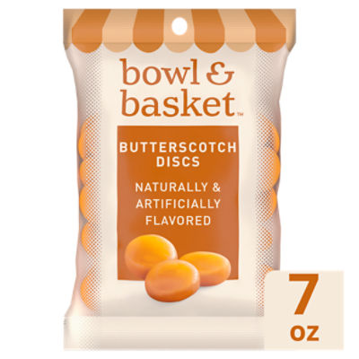 Bowl & Basket Butterscotch Discs, 7 oz