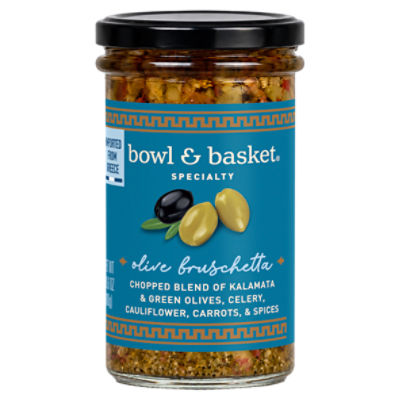 Bowl & Basket Specialty Olive Bruschetta, 10.6 oz