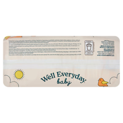 Well Everyday Baby Diapers, Size 4, 22-37 lb, 28 Count Image 4 of 5