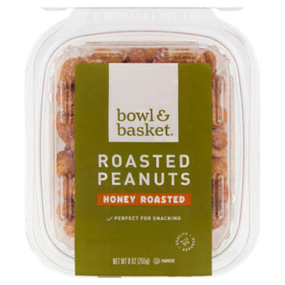 Bowl & Basket Honey Roasted Peanuts, 9 oz