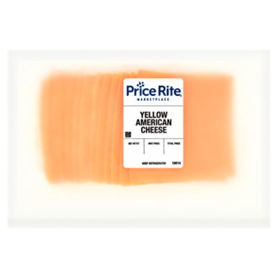 Price Rite Yellow American Cheese, 8 oz