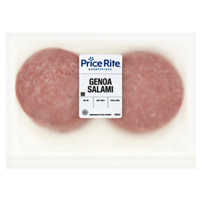 Price Rite Genoa Salami, 8 oz