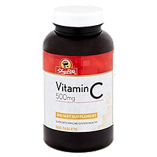 ShopRite Vitamin C 500mg Dietary Supplement, 500 count