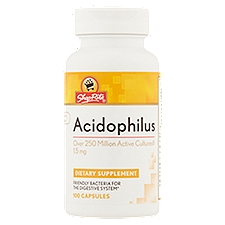 ShopRite Acidophilus Capsules, 1.5 mg, 100 count