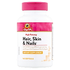 ShopRite High Potency Hair, Skin & Nails, Dietary Supplement, 165 Each