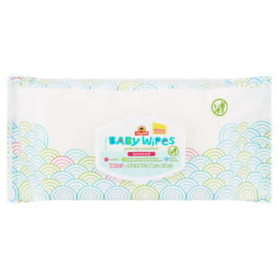ShopRite Green Tea & Cucumber Scented Baby Wipes, 72 count