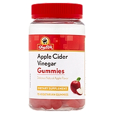 ShopRite Apple Cider Vinegar Gummies Dietary Supplement, 75 count