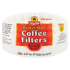 ShopRite Basket Style Coffee Filters, 200 Each