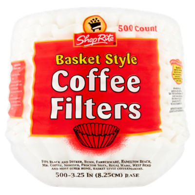 ShopRite Basket Style, Coffee Filters