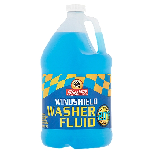 ShopRite Windshield Washer Fluid, 1 gallon