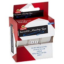 ShopRite 25 yds Invisible Mending Tape, 3 count