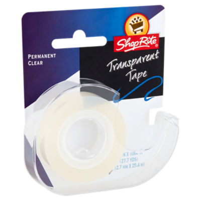ShopRite 27.7 yds Transparent Tape ShopRite