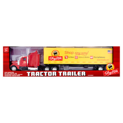 toy truck and trailer