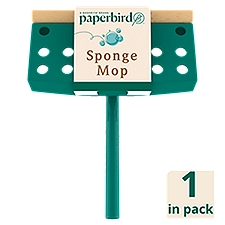 Paper Bird Sponge Mop, 1 Each