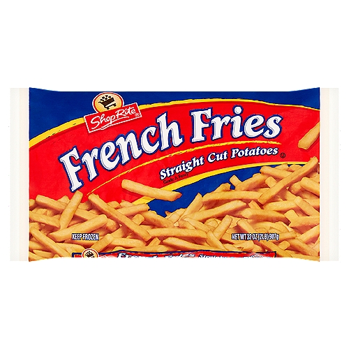ShopRite Straight Cut Potatoes French Fries, 32 oz