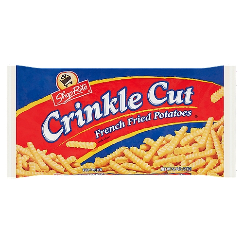 ShopRite Crinkle Cut French Fried Potatoes, 5 lb