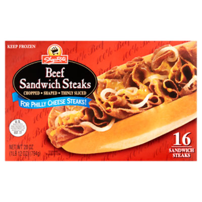 ShopRite Beef, Sandwich Steaks