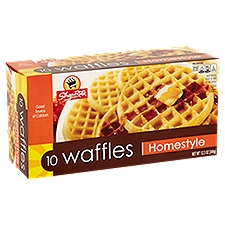 ShopRite Waffles - Homestyle, 12.5 Ounce