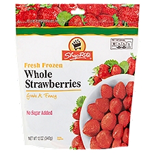 ShopRite Whole Strawberries, 12 Ounce