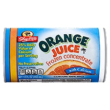 ShopRite Frozen Orange Juice Concentrate with Calcium, 12 fl oz, 12 Fluid ounce