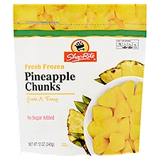ShopRite Pineapple Chunks, 12 Ounce