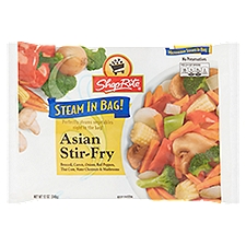 ShopRite Asian Stir-Fry, Steam in Bag!, 12 Ounce