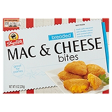 ShopRite Breaded, Mac & Cheese Bites, 8 Ounce