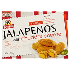 ShopRite Stuffed Jalapenos with Cheddar Cheese, 8 Ounce