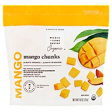 Wholesome Pantry  Organic Mango Chunks, 10 Ounce