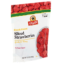 ShopRite Strawberries, Fresh Frozen Sliced, 12 Ounce