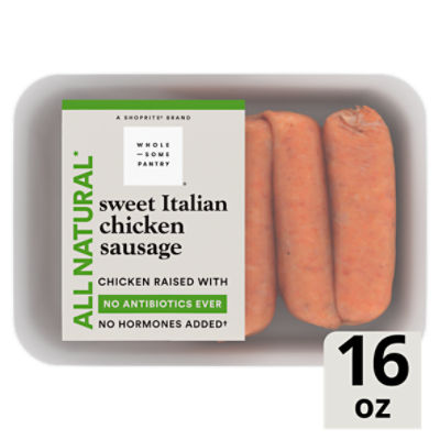 Wholesome Pantry Sweet Italian Chicken Sausage, 16 oz