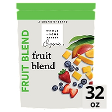 Wholesome Pantry Organic Mango Chunks, Blueberries, Strawberries Fruit Blend, 32 oz, 32 Ounce