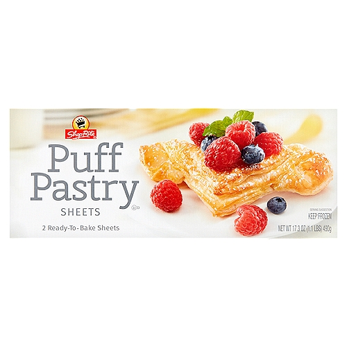 ShopRite Puff Pastry Sheets, 2 count, 17.3 oz