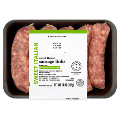 Wholesome Pantry Sweet Italian Sausage Links, 5 count, 14 oz