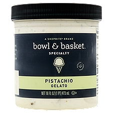 Bowl & Basket Specialty Gelato Pistachio, 16 Fluid ounce