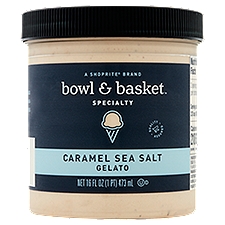 Bowl & Basket Specialty Gelato Caramel Sea Salt, 16 Fluid ounce